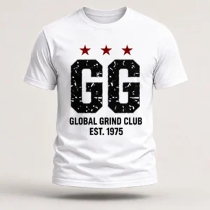 Global Grind Club “GG EST. 1975” Tee