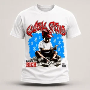 Global Grind Club – Born To Rich Tee