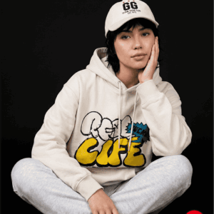 Real Life Tee – White / Yellow Edition